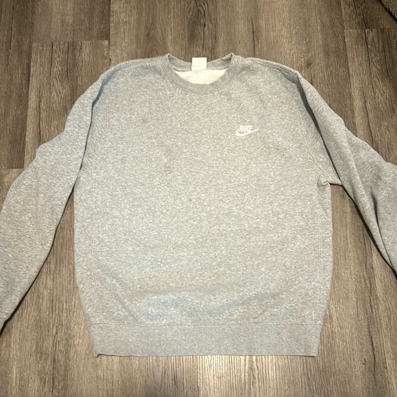 Nike unisex grey crewneck - Picture 1 of 4